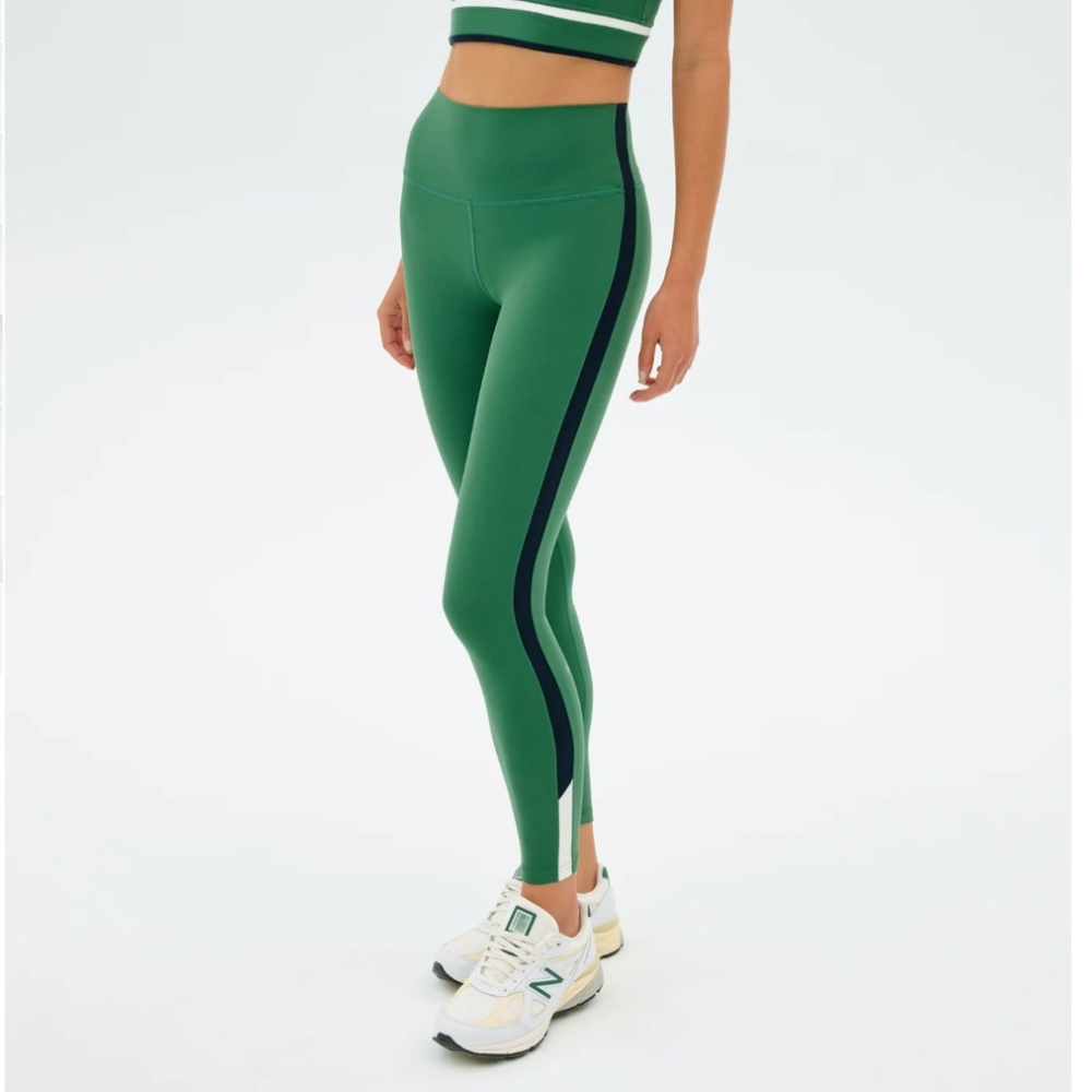 NEW Splits59 Layla Airweight High Waist 7/8 Legging in Arugula/Indigo - XS